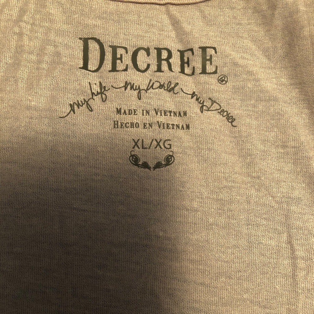 DECREE Racerback Ruffle Top - Picture 2 of 4